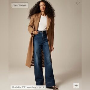 J. Crew 1996 Denim Trouser Jean with stretch